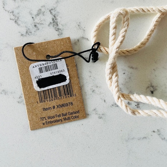 Anthropologie Holiday Felt Garland - Picture 6 of 7